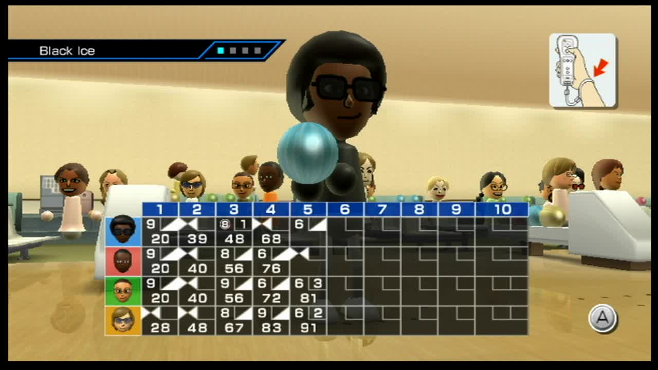 Wii Sports Bowling Game54 Part1