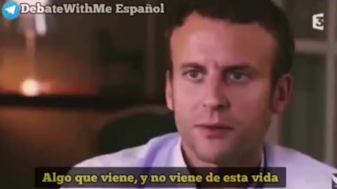 ¡MASONERÍA PURA! MACRON CONFIESA QUE UN SER SUPERIOR DOMINA A SU CLASE.