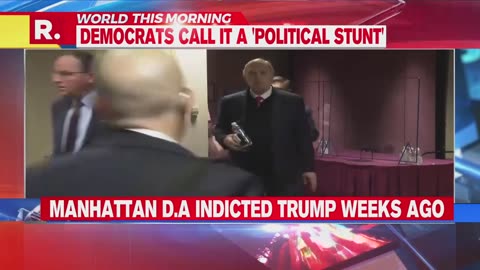 Donald Trump Indictment: Republicans Stage Mega Demonstration