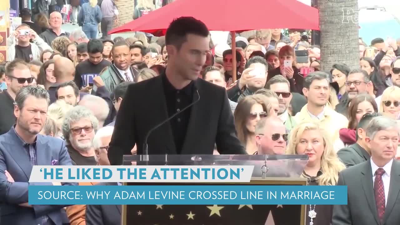 Why Adam Levine Exercised Bad Judgment and Crossed a Line in His Marriage Source PEOPLE