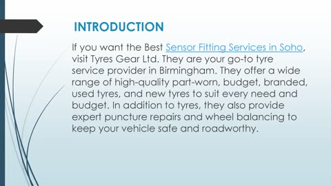 Best Sensor Fitting Services in Soho