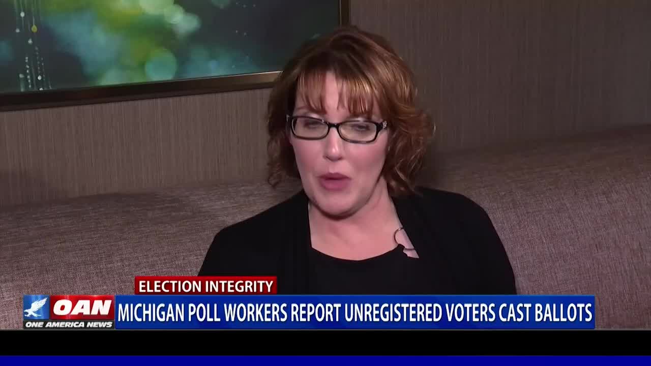 Michigan Poll Workers Report Unregistered Voters Cast Ballots In 2020 Election