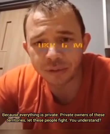 A Ukrainian::Why he doesn't go to the front to defend the have homeland