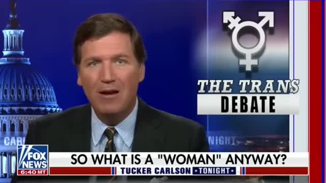 Tucker- What is a woman #shorts