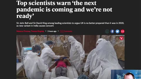 Top scientists warn ‘the next pandemic is coming and we’re not ready for it!