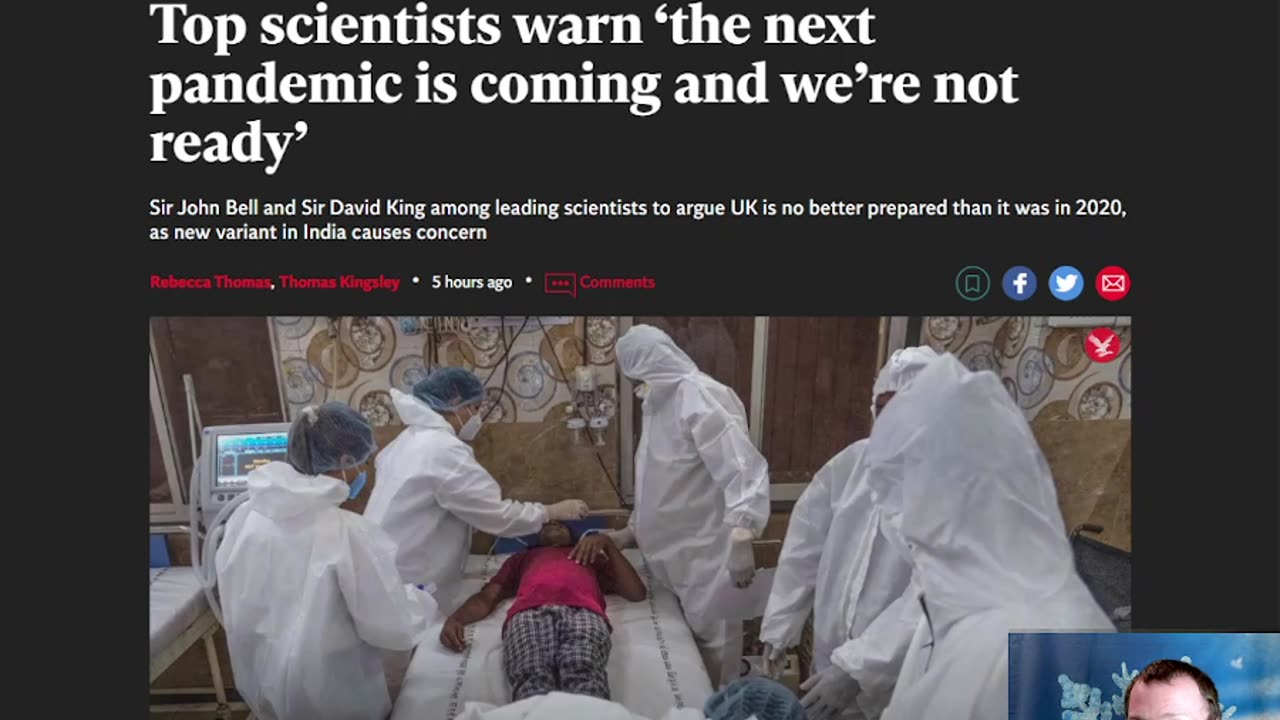 Top scientists warn ‘the next pandemic is coming and we’re not ready for it!