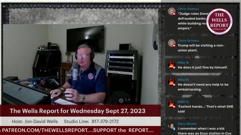 The Wells Report for Wednesday, September 27, 2023