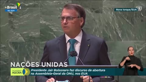 AO VIVO BOLSONARO DISCURSO DE ABERTURA NA ONU