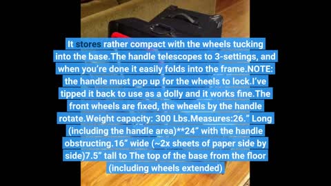 Magna Cart Flatform 300 lb Capacity Four Wheel-Overview