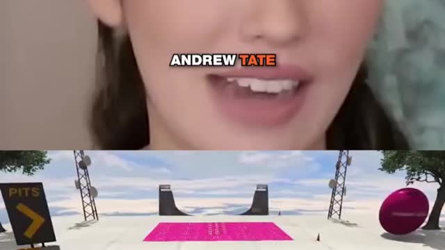 Female on Andrew tate