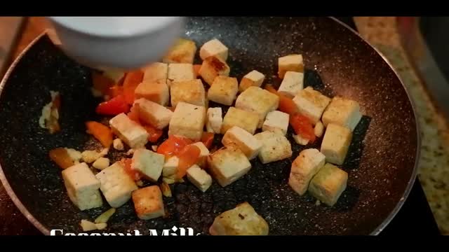 Simple Recipes With Low Carbs – Keto Curried Tofu with Spinach