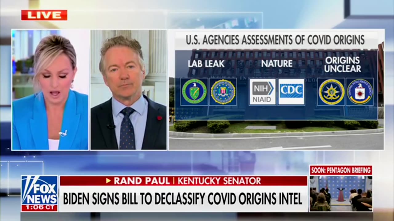 'Talk To The Real Scientists': Rand Paul Rips Fauci's Latest Explanation For COVID-19's Origins