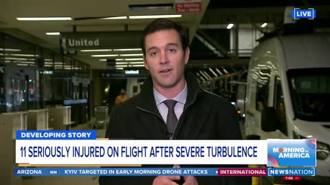 11 seriously injured by severe turbulence on flight to Hawaii Morning in America