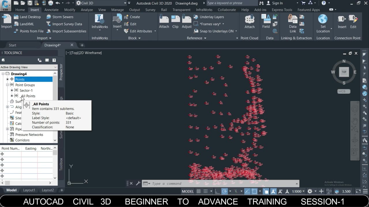 AutoCAD CIVIL 3D Beginner to Advance Training SESSION-1