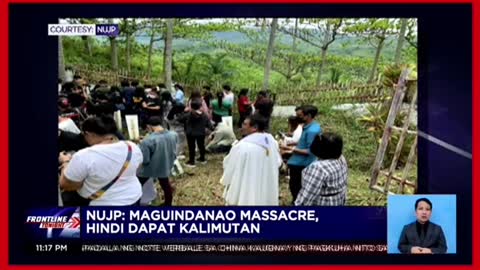 Ika-13 anibersaryo ng Maguindanao massacre, ginugunitaa