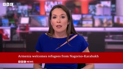 Armenia Welcomes Refugees from Nagorno-Karabakh BBC News