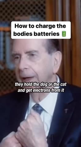 HOW TO CHARGE YOUR BODIES BATTERY