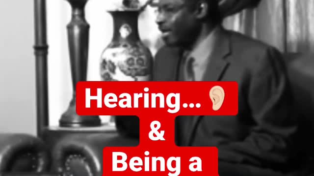 Hearing…👂🏻& Being a Good Listener 🧏🏾