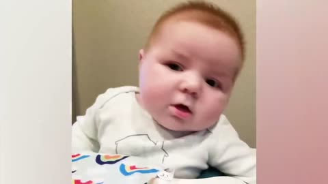 Best Reaction Of Funny Babies Compilation