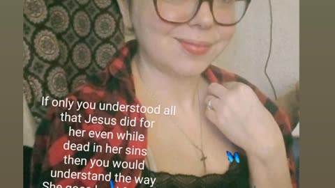 goes hard for her faith