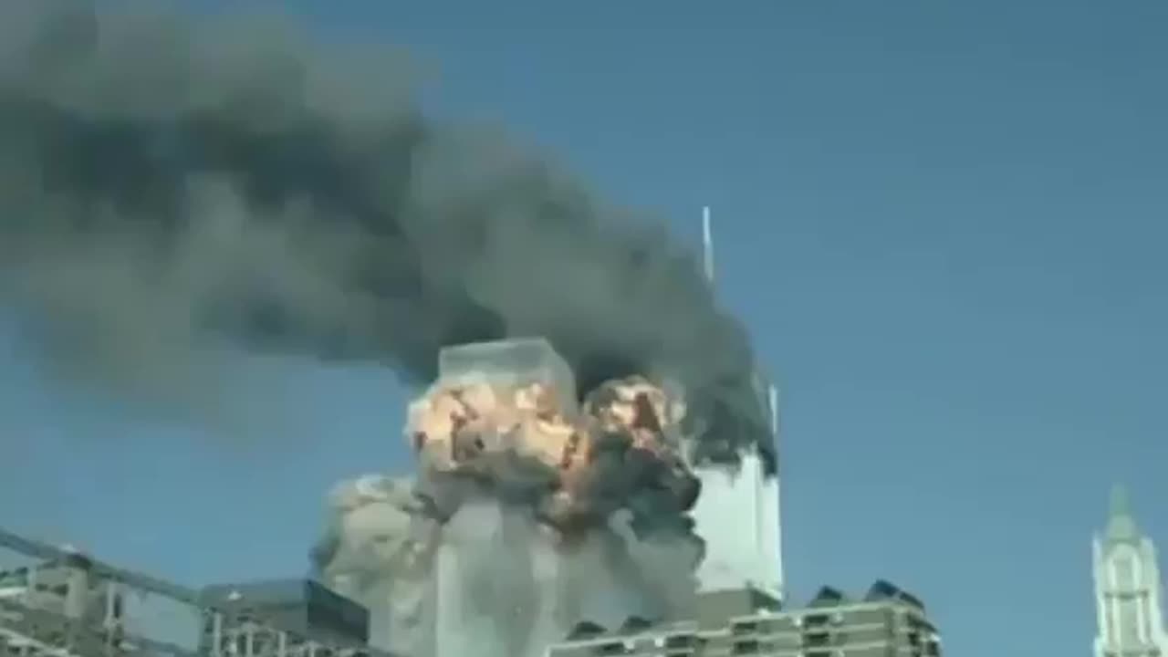 22 years later, people still believe that airplane hit the building very sad.