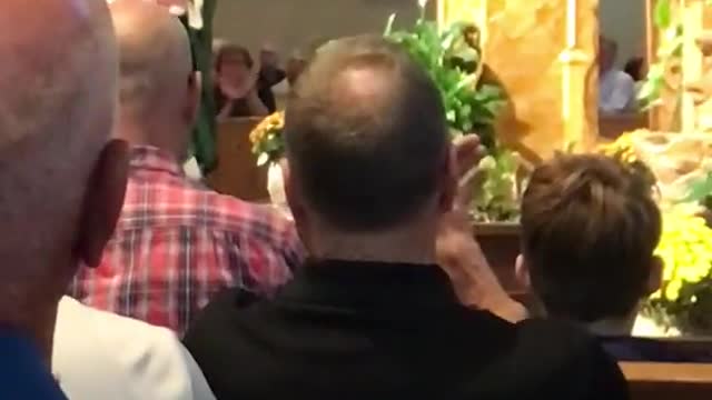 Fr Mac Baptism - Twins