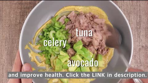 Keto Curry Spiked Tuna and Avocado Salad