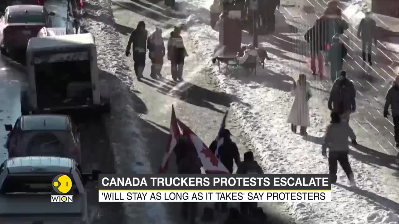 Canada truckers protest escalate: Police vow crackdown on protest | World Latest English News |