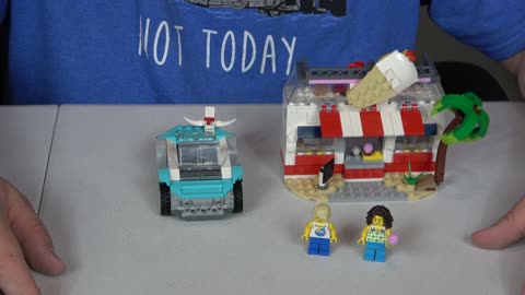 Unboxing Lego 31138 Beach Camper Van 3-in-1 Version 2