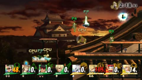 Super Smash Bros 4 Wii U Battle345