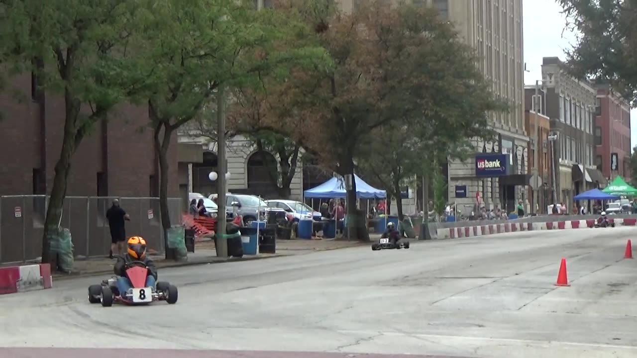 2021 Rock Island Grand Prix - Vintage Kart Heat Race