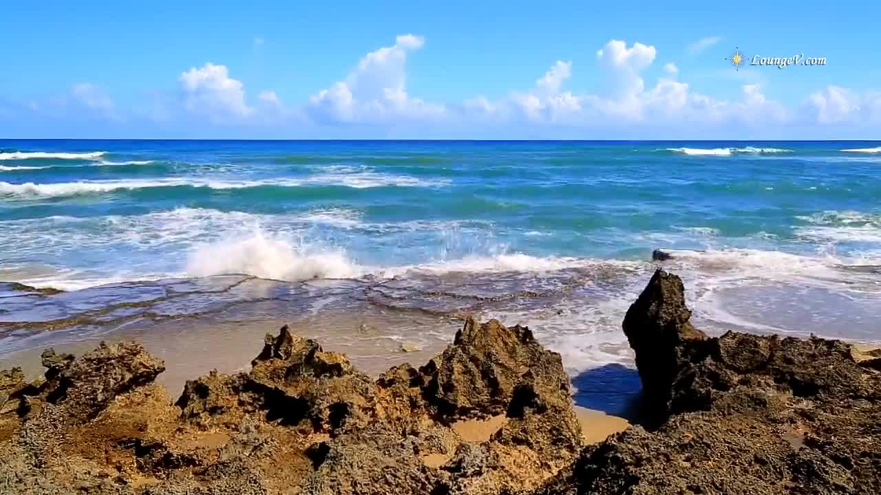 Tropical Ocean HD 1080p Video with Beach Sounds