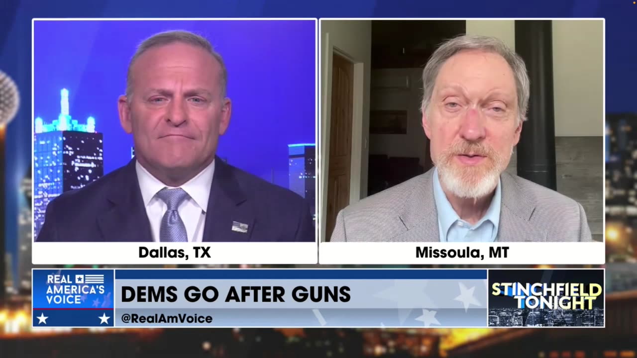 On Stinchfield Tonight on Real America's Voice: The Left Wants to Take Away Your Guns