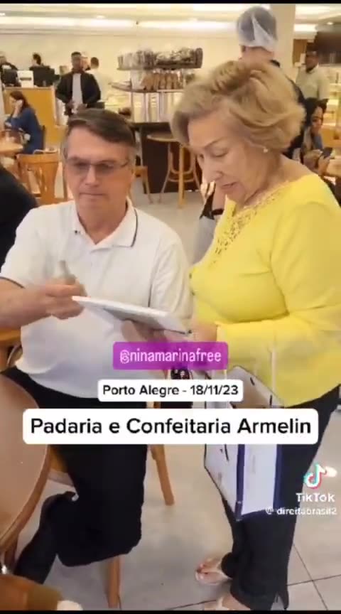 Jair Bolsonaro em Porto Alegre - 18/11/2023