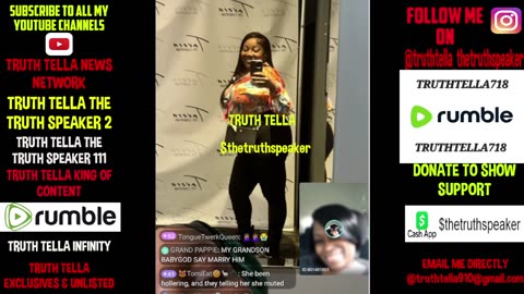 TOMIKAY LAUGHS AT NONY TRYING TO QUESTION HER OR MRS REGINA & TELLS MASSACRE GO THRU THE COURTS