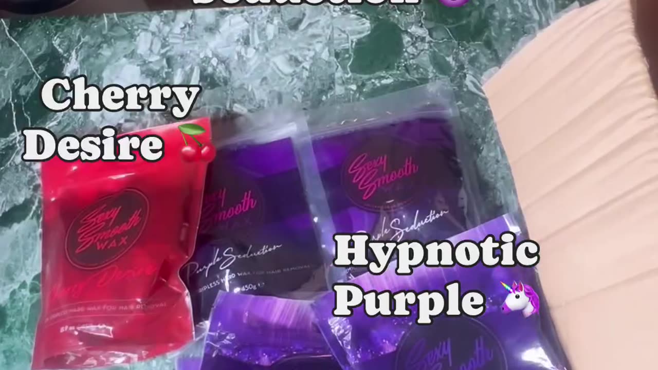 Unboxing Synthetic Hard Wax Collection by Sacramento Nails & Waxing | Vegan & Cruelty-Free