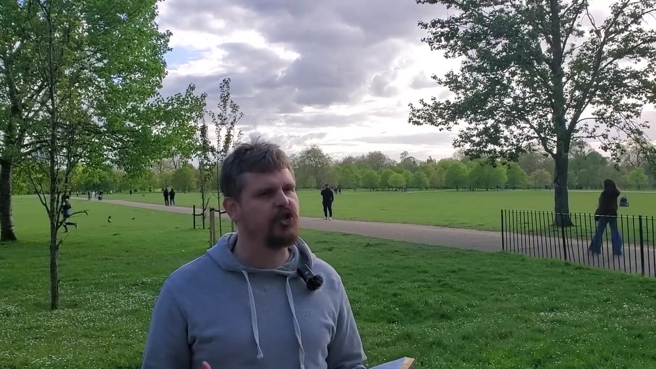 Speakers Corner - Bob Gives a Talk On The Parable of the Sower Spoken By Jesus I