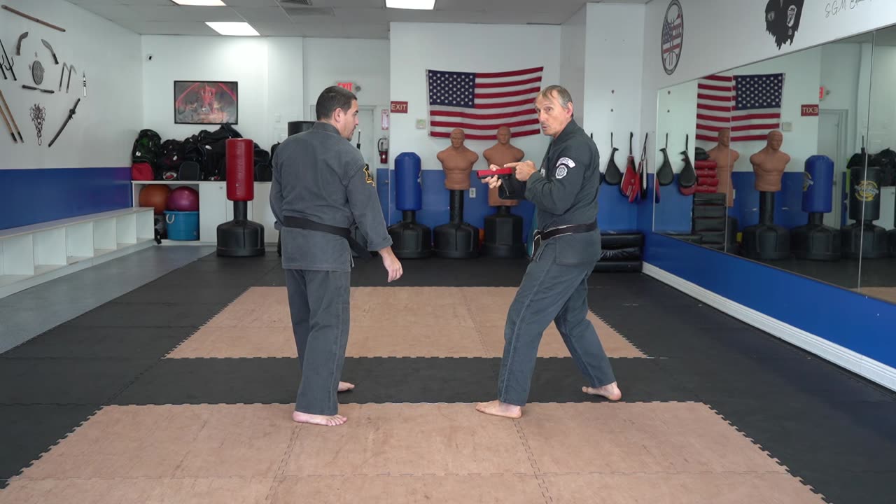 Correcting common errors executing the American Kenpo technique Capturing the Rod