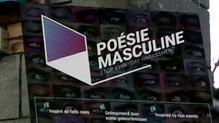 Art installation shows female experience of harassment