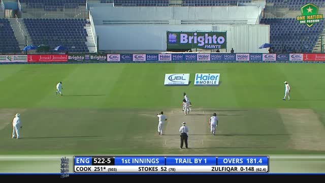 Alastair Cook's Monumental 263 When He Batted 836 Minutes in Abu Dhabi Pakistan vs England, 2015