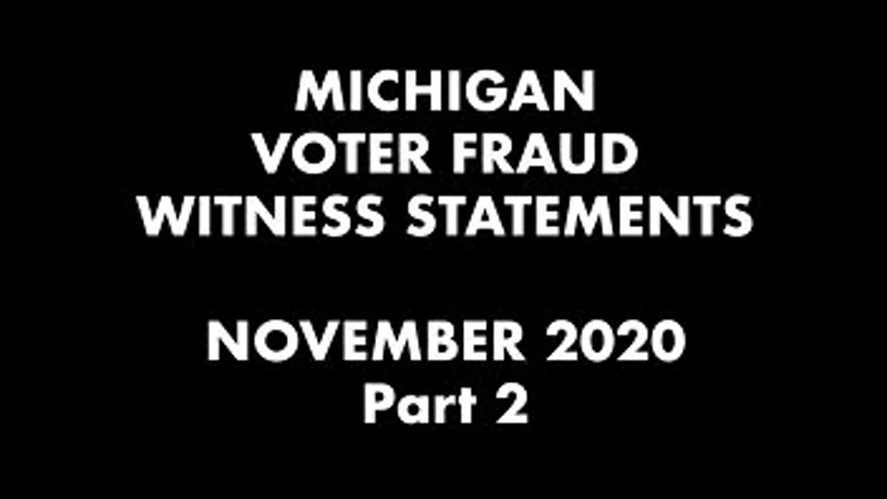 2020 Election - MI Voter Fraud Witness Hima Kolanagireddy discusses fake, illegal ballots