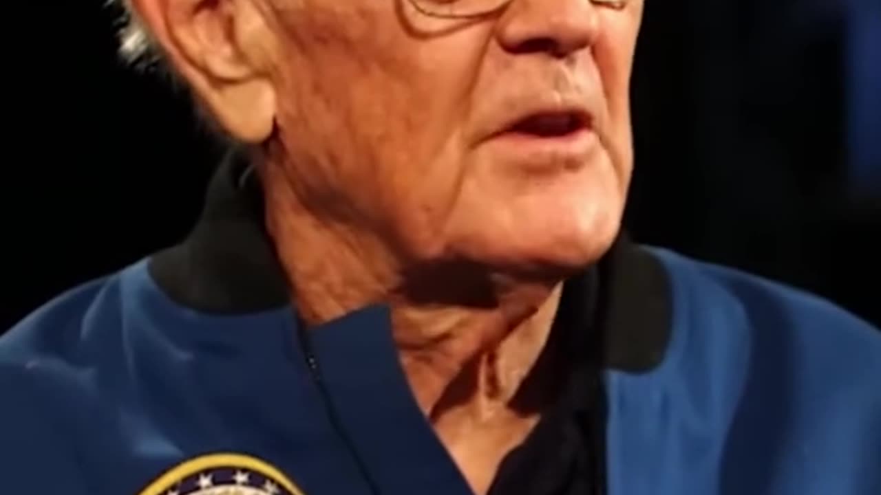 Astronaut who walked on the moon, States aliens are demonic.