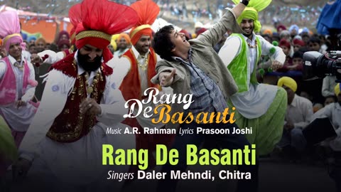 A.R. Rahman - Rang De Basanti Title Track Best Audio Song--Aamir Khan-Soha-Daler Mehndi