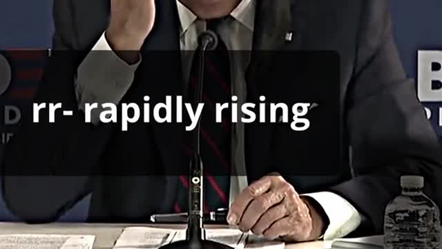 The president seems to be in trouble