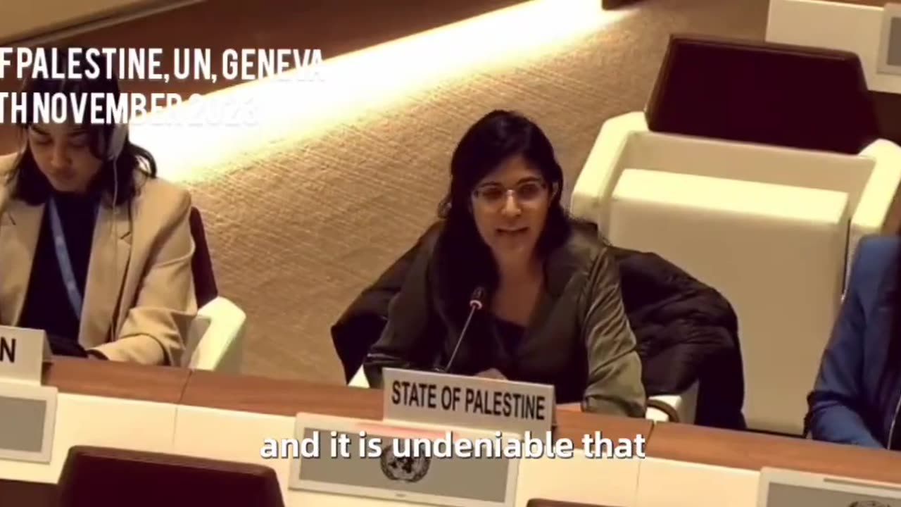 ►🚨🇮🇱⚔️🇵🇸 🟥 Representative for the State of Palestine at the UN, eviscerates US HYPOCRISY