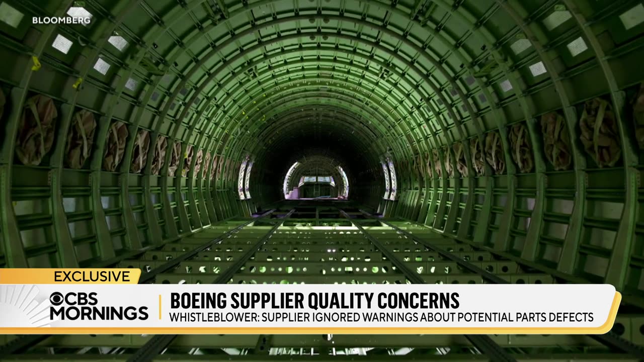 Whistleblower from Boeing supplier discusses quality concerns