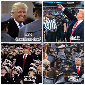 Joe Biden once again skipped the Army/Navy game today