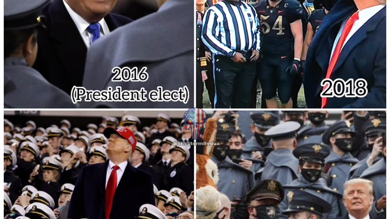 Joe Biden once again skipped the Army/Navy game today