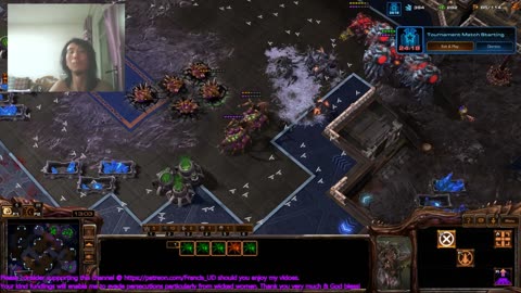 starcraft2 zvz on royal blood, won by turtling&lurkers vs a platinum zerg!