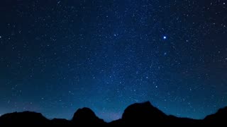 Starry Night Sky Copyright Free Video Footage